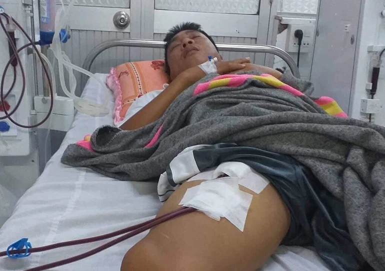 Giúp đỡ chi phí ghép thận cho anh Tiến